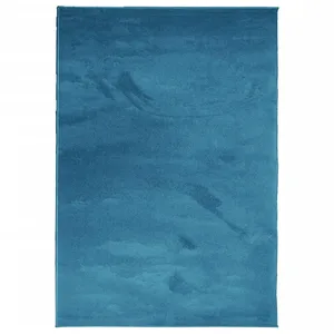 Comparateur de prix : vidaXL Tapis OVIEDO à poils courts turquoise 200x280 cm
