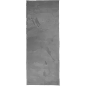 vidaXL Tapis OVIEDO à poils courts anthracite 80x200 cm pas cher