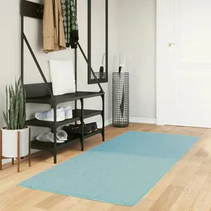 Comparateur de prix : vidaXL Tapis OVIEDO à poils courts vert 80x200 cm