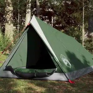 Comparateur de prix : vidaXL Vidaxl Tente De Camping 2 Personnes Vert Imperméable