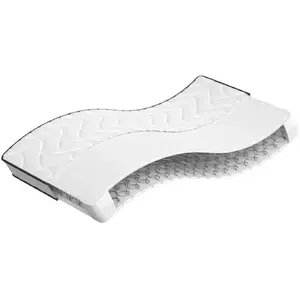 vidaXL Matelas à ressorts bonnell moyen 100x200 cm pas cher