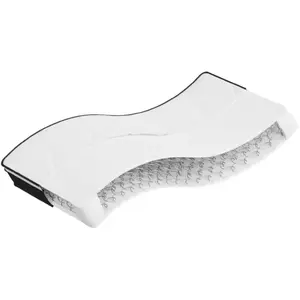 vidaXL Matelas à ressorts bonnell moyen 90x190 cm pas cher