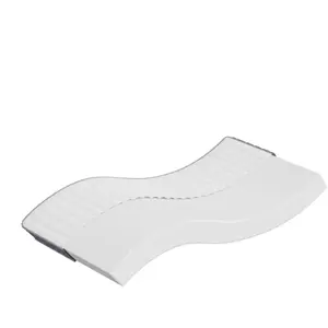 vidaXL Matelas en mousse moyennement doux 120x200 cm pas cher