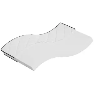 vidaXL Matelas en mousse moyennement doux 120x200 cm pas cher