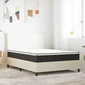 vidaXL Matelas à ressorts bonnell moyen 140x190 cm pas cher