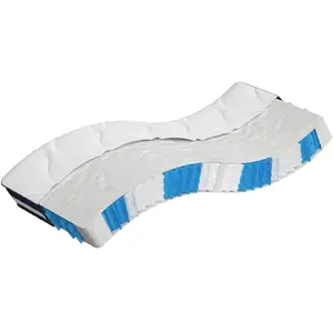Comparateur de prix : vidaXL Matelas à ressorts ensachés dureté moyenne 70x200 cm
