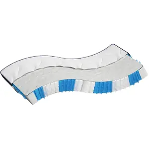 vidaXL Matelas à ressorts ensachés dureté moyenne 140x200 cm pas cher