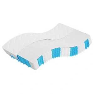 vidaXL Matelas à ressorts ensachés dureté moyenne 120x200 cm pas cher