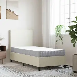 vidaXL Matelas à ressorts ensachés moyen 70x200 cm pas cher