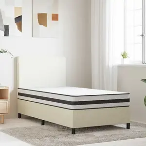 vidaXL Matelas à ressorts bonnell moyen 120x200 cm pas cher
