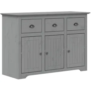 Comparateur de prix : vidaXL Buffet BODO gris 115,5x43x200,5 cm bois massif de pin