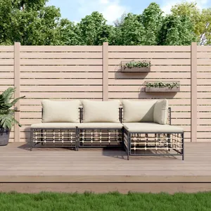 vidaXL Buffet avec portes en verre chêne marron 35x37x120 cm pas cher