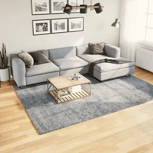 Comparateur de prix : Vidaxl tapis shaggy pamplona poils longs moderne bleu 200x280 cm