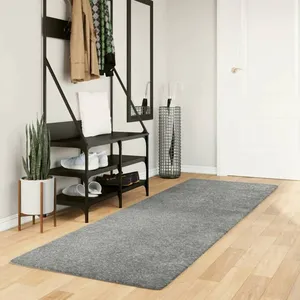 Comparateur de prix : Vidaxl - Tapis shaggy pamplona poils longs moderne vert 80x250 cm