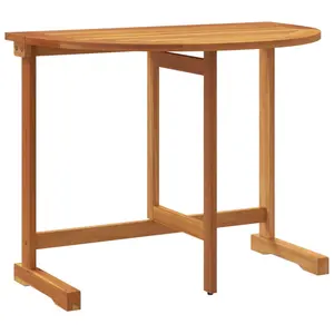 Comparateur de prix : vidaXL Table pliable de balcon 90x60x72 cm bois d'acacia solide