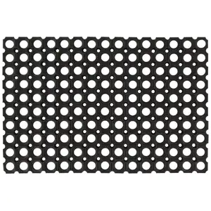 Comparateur de prix : vidaXL Paillasson rectangulaire 40x60 cm caoutchouc