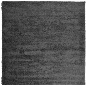 vidaXL Tapis shaggy à poils longs moderne anthracite 240x240 cm pas cher