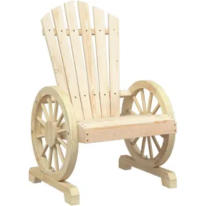 Comparateur de prix : vidaXL Chaise de jardin Adirondack bois de sapin massif