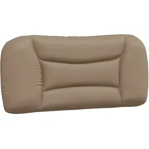 Comparateur de prix : vidaXL Coussin de tête de lit cappuccino 80 cm similicuir
