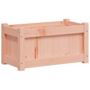 vidaXL Jardinière 60x31x31 cm bois massif douglas pas cher