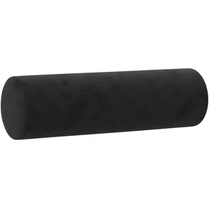 vidaXL Ensemble de canapés 3 pcs avec coussins noir velours pas cher
