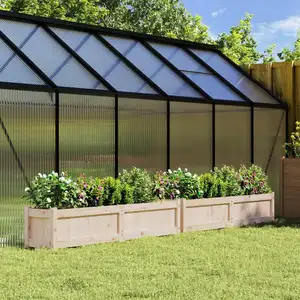 Comparateur de prix : vidaXL Jardinières 2 pcs bois de pin massif