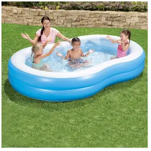 Comparateur de prix : Bestway Bestway Piscine familiale Big Lagoon 262x157x46 cm