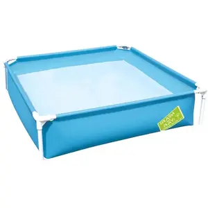 Comparateur de prix : Bestway Bestway Piscine à cadre My First 122x122x30,5 cm
