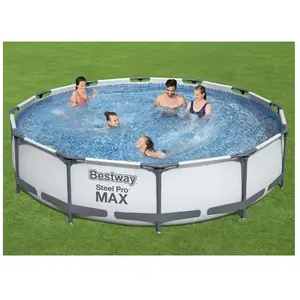 Comparateur de prix : Bestway Bestway Ensemble de piscine Steel Pro MAX 366x76 cm