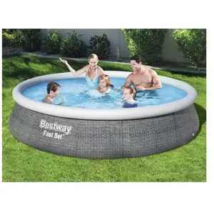 Comparateur de prix : Bestway Ensemble de piscine gonflable Fast Set avec pompe 396x84 cm TU