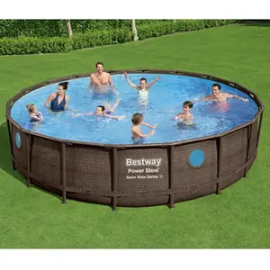 Bestway Bestway Ensemble de piscine Power Steel 549x122 cm pas cher