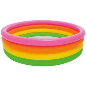 Comparateur de prix : Intex Intex Piscine gonflable Sunset 4 anneaux 168x46 cm