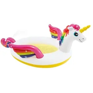 Comparateur de prix : Intex Intex Piscine à pulvérisation Forme de licorne 272x193x104 cm
