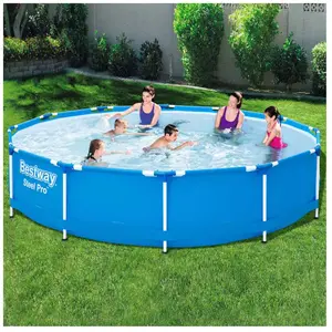 Comparateur de prix : Bestway Bestway Piscine Steel Pro cadre 366x76 cm