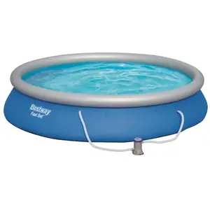 Comparateur de prix : Bestway Bestway Ensemble de piscine Fast Set 457x84 cm 57313