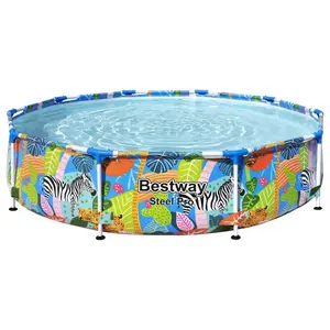 Comparateur de prix : Bestway Bestway Ensemble de piscine Steel Pro Cadre 305x66 cm