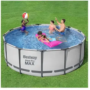Comparateur de prix : Bestway Bestway Ensemble de piscine ronde Steel Pro MAX 396x122 cm