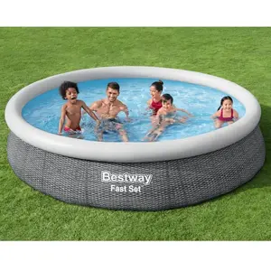 Comparateur de prix : Bestway Bestway Ensemble de piscine ronde 366x76 cm
