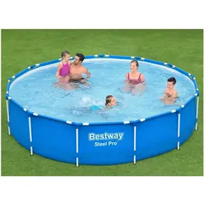 Comparateur de prix : Bestway Bestway Piscine à cadre Steel Pro 396x84 cm