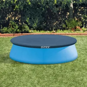 Comparateur de prix : Intex - Couverture de piscine ronde 244 cm 28020 Bleu