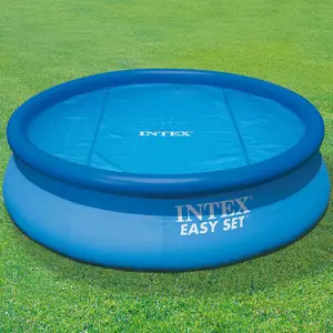 Comparateur de prix : Couverture solaire de piscine ronde 366 cm 29022 Intex Bleu
