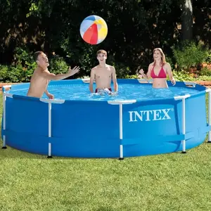 Comparateur de prix : Intex Intex Piscine Metal Frame 305x76 cm 28200NP