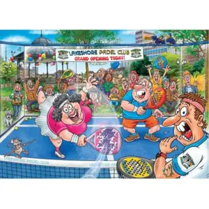 Jumbo Wasgij Original 49 - PADEL PANIC 1000 pieces pas cher