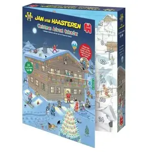 Jumbo Calendrier de l'Avent : Puzzles Jan Van Haasteren Diset