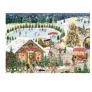 Jumbo Puzzle 1000 pièces : Falcon - Village d'hiver pas cher