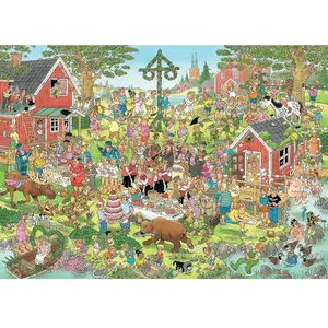 Jumbo Puzzle 1000 pcs. JvH Fête de la Saint-Jean pas cher