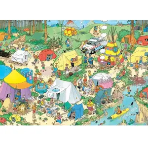 Jumbo JAN VAN HAASTEREN - CAMPING NATURE (1000 PIECES)