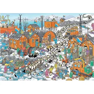 Jumbo JAN VAN HAASTEREN - EXPÉDITION AU PÔLE SUD (1000 PIECES) pas cher