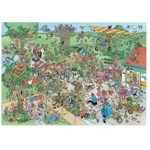 Jumbo Puzzle 1000 pièces : Jan van Haasteren - Le recensement annuel d...