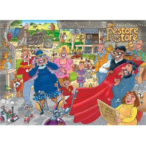 Comparateur de prix : Jumbo Puzzle 1000 pièces : Wasgij Original 41 - Restauration complète